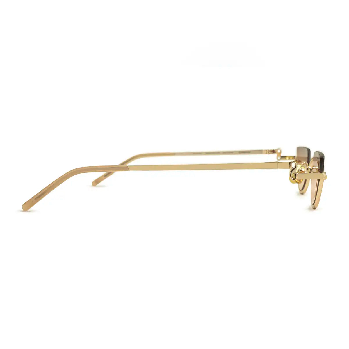 Capri Dorado Lente Suave Espejada Naranja