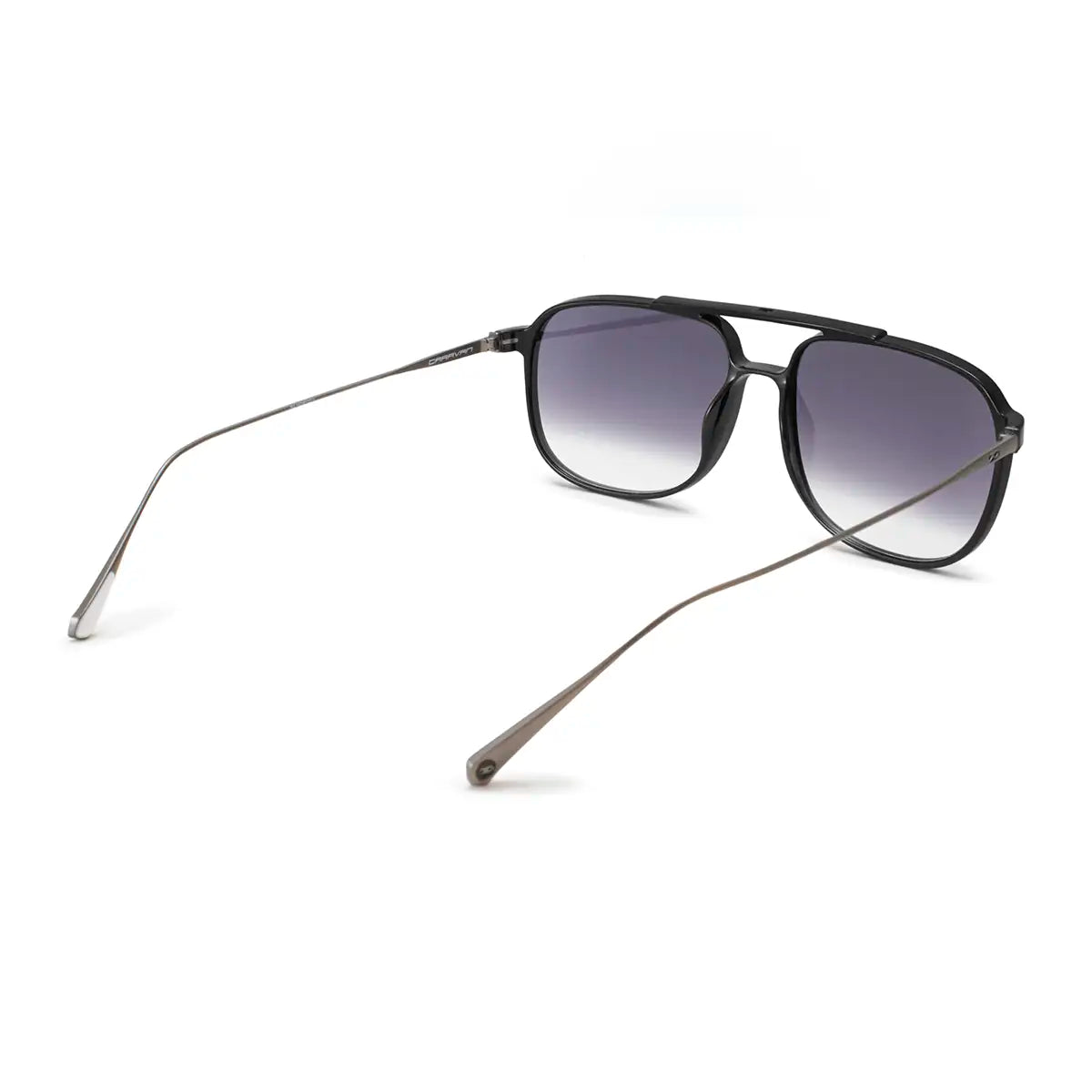 Caravan Negro Brillo Lente Gris Horizon