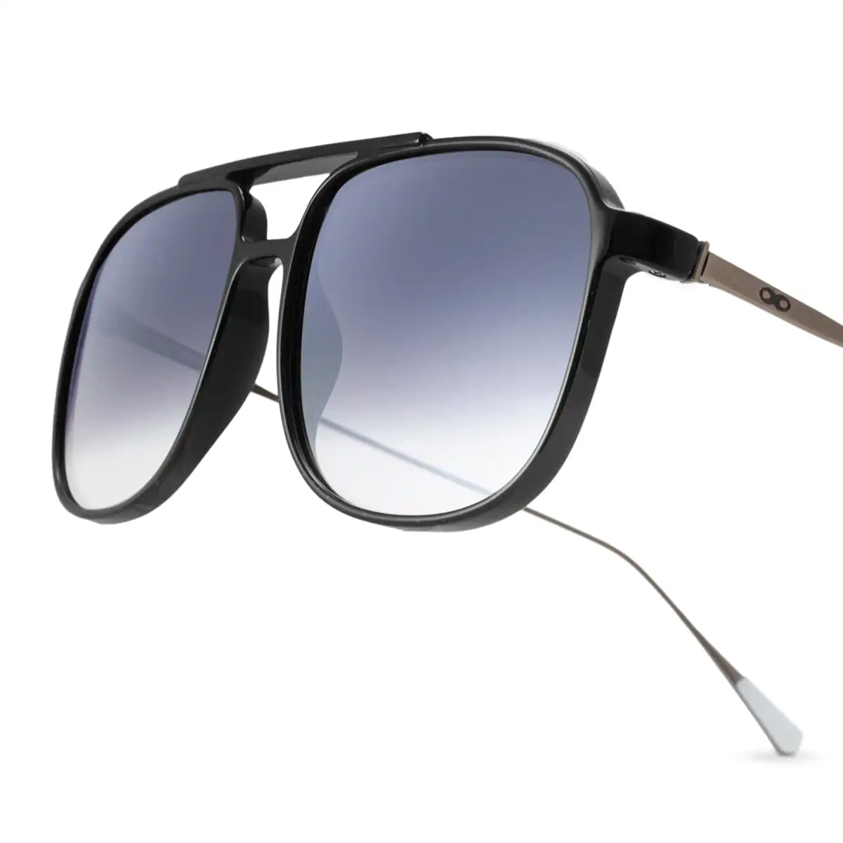 Caravan Negro Brillo Lente Gris Horizon