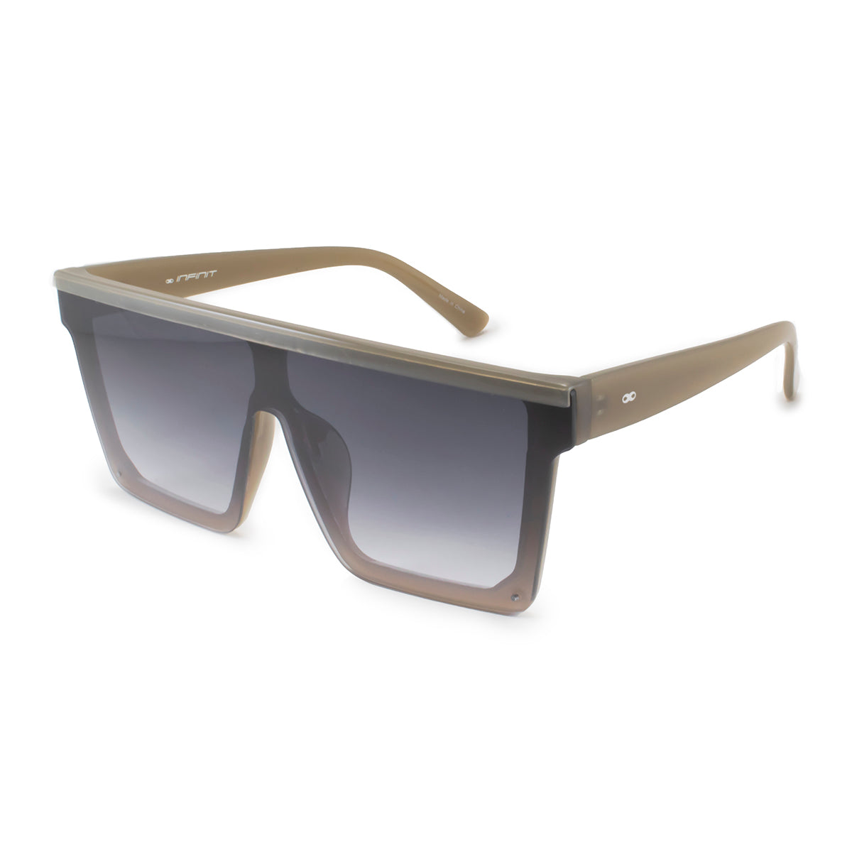 Anteojos de Sol Copenhagen Milky Brown Lente Gris Degrade