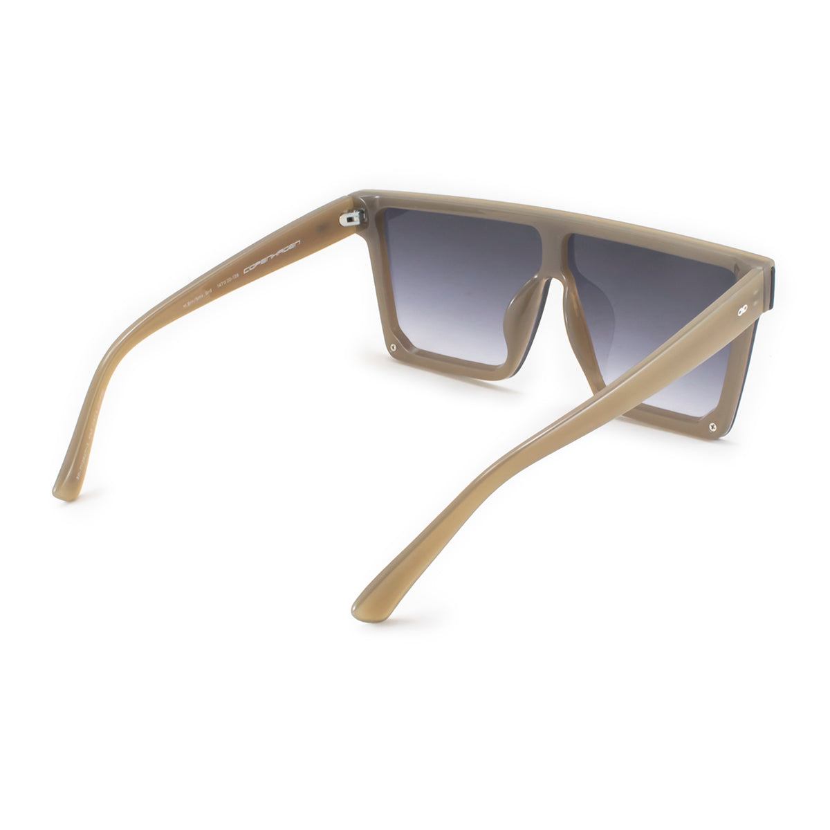 Anteojos de Sol Copenhagen Milky Brown Lente Gris Degrade