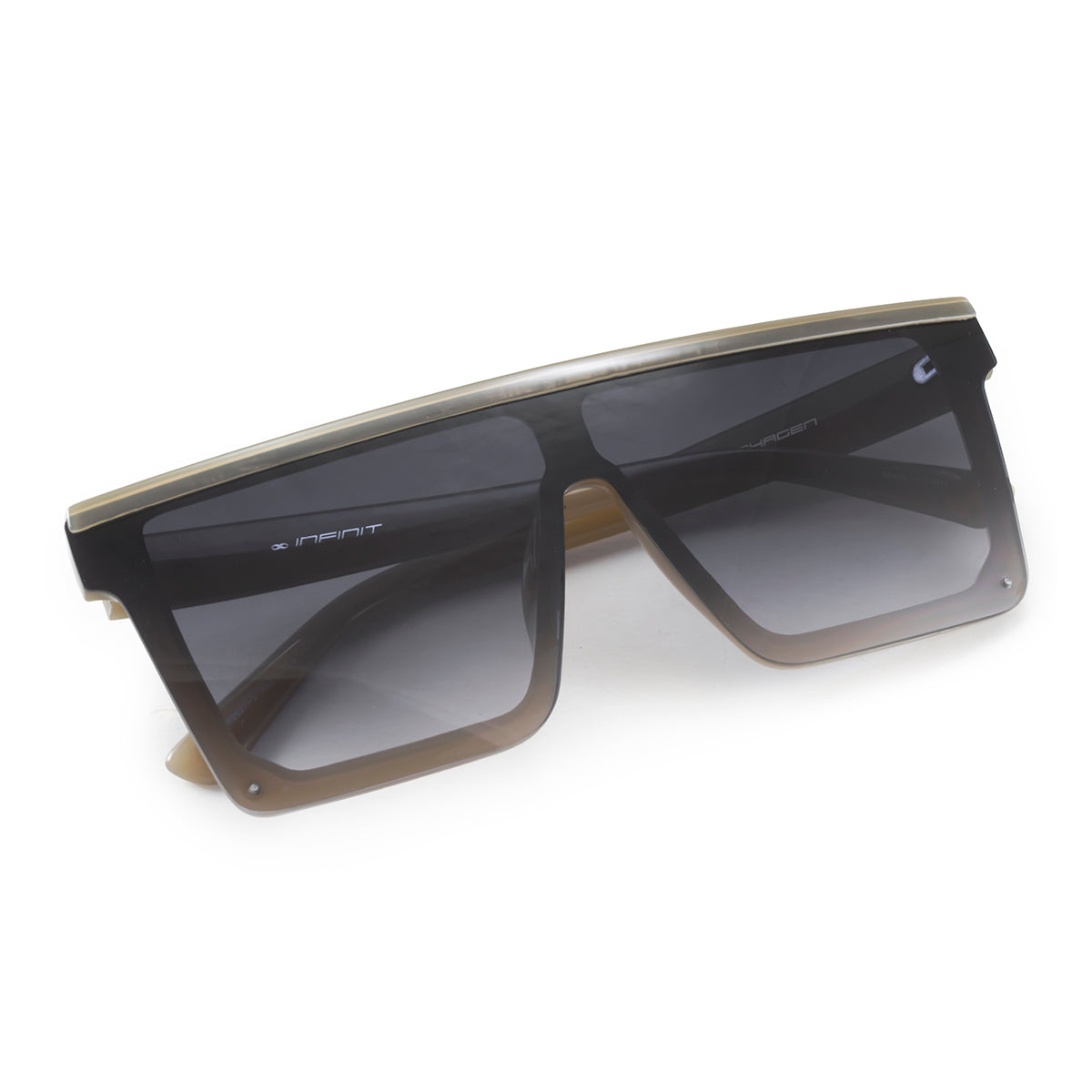 Anteojos de Sol Copenhagen Milky Brown Lente Gris Degrade