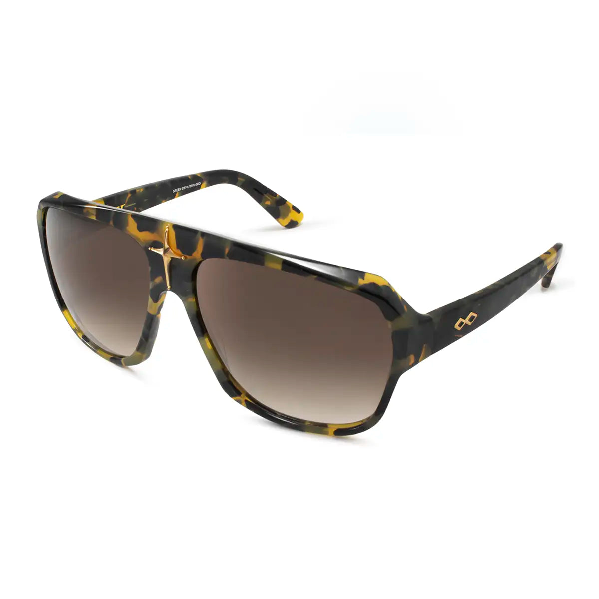 Cruz Carey Verde Lente Marron Degrade