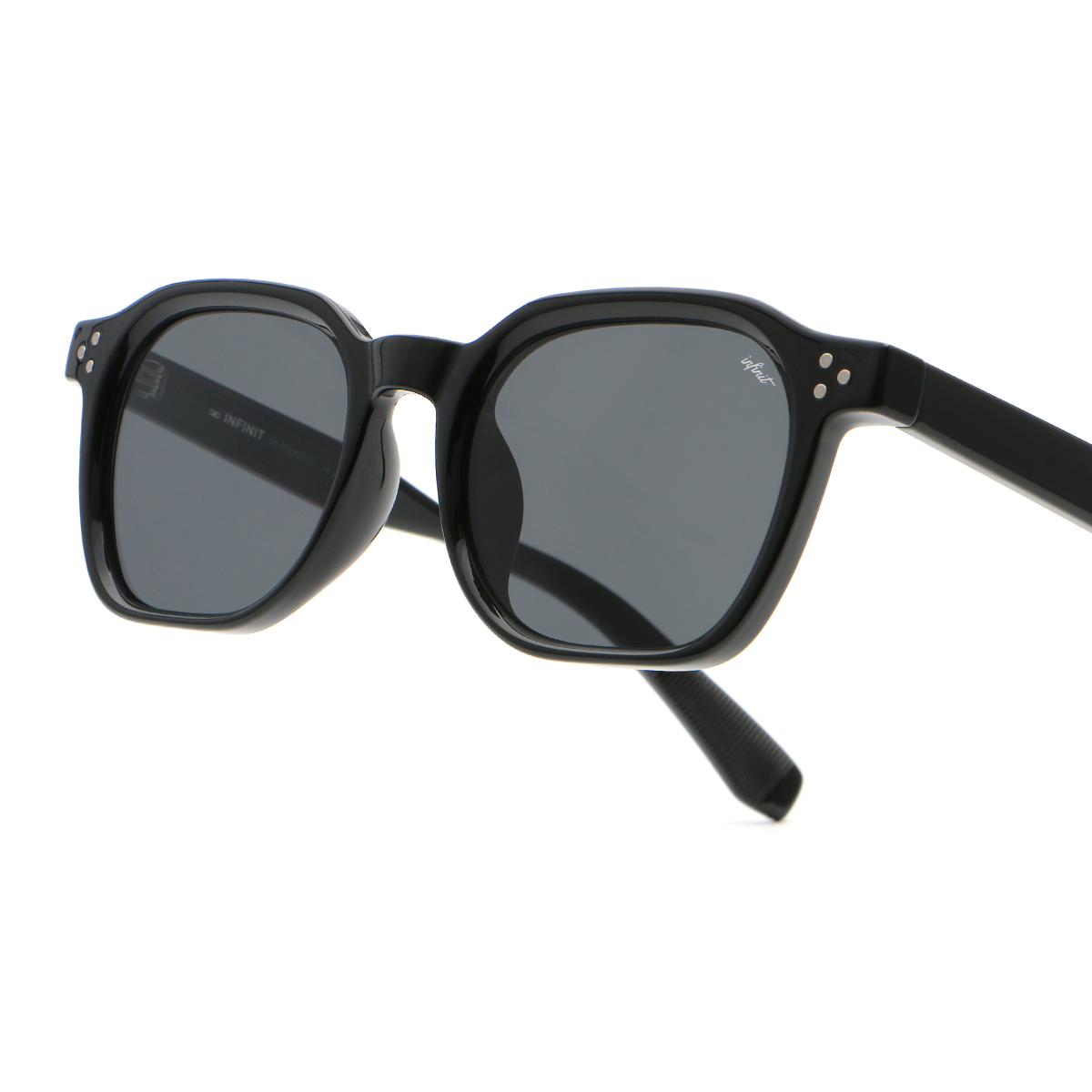 Doho Negro Brillo Lente Gris