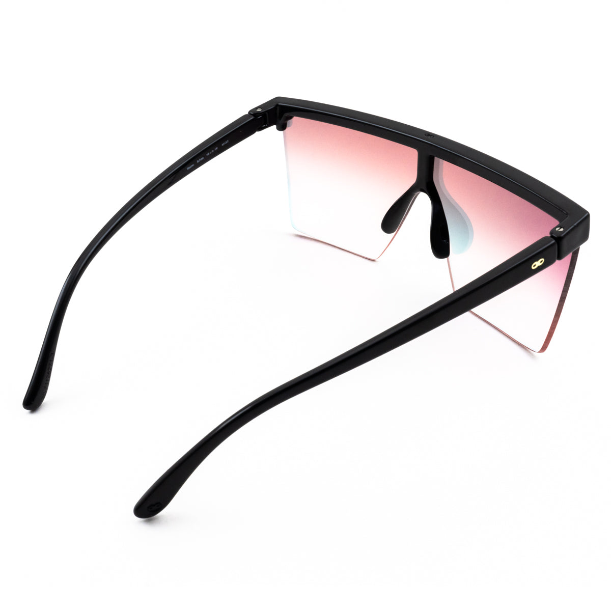 Moscow Negro Brillo Lente Suave Espejada Fresa Degradé