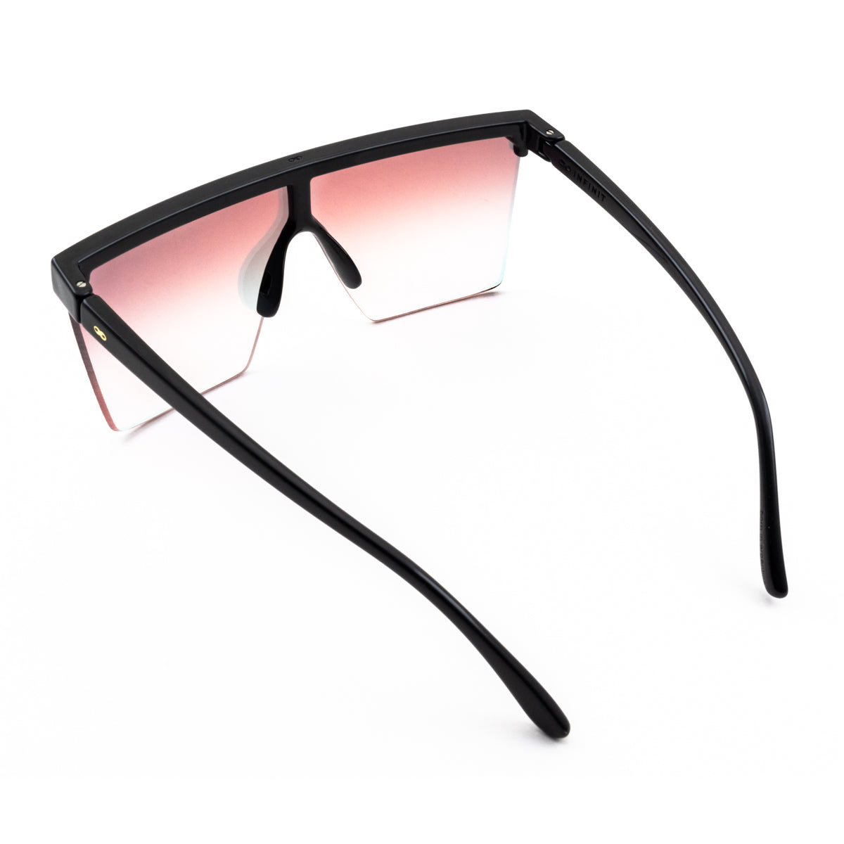 Moscow Negro Brillo Lente Suave Espejada Fresa Degradé