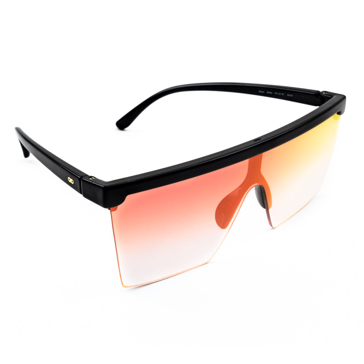 Moscow Negro Brillo Lente Suave Espejada Fresa Degradé