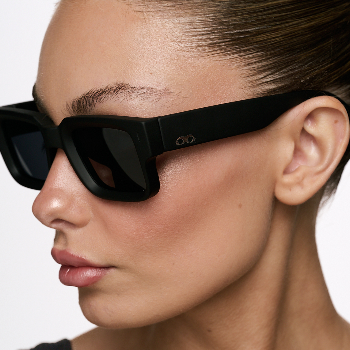 Exclamation Floating Negro Mate Lente Gris Polarizado