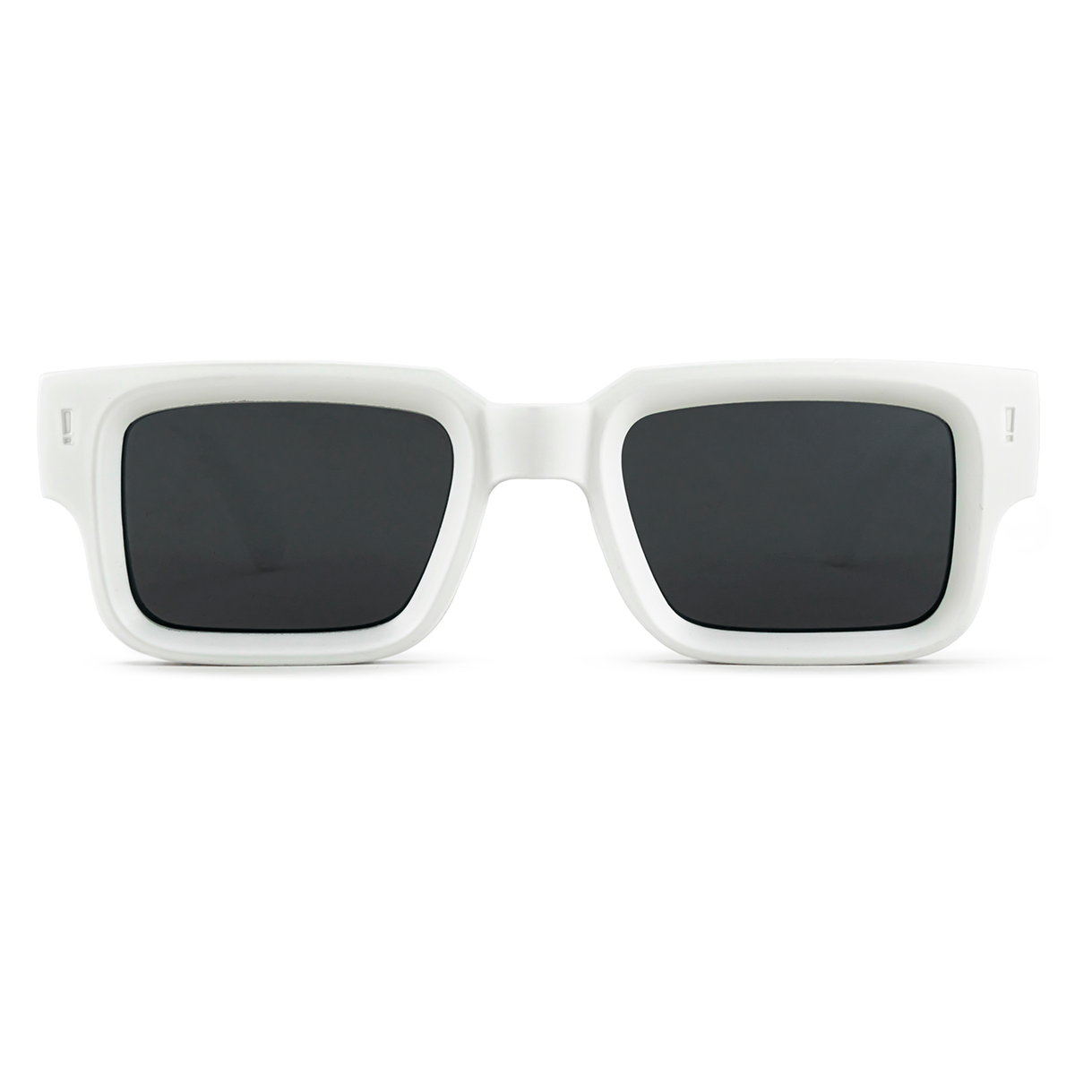 Exclamation Blanco Mate Lente Gris