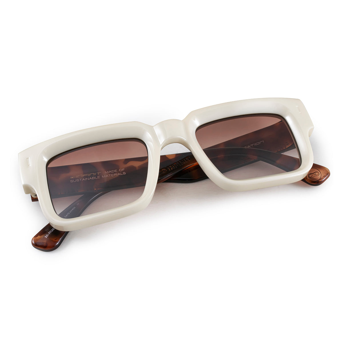 Exclamation Bone Carey Lente Suave Espejada Dorada Degrade