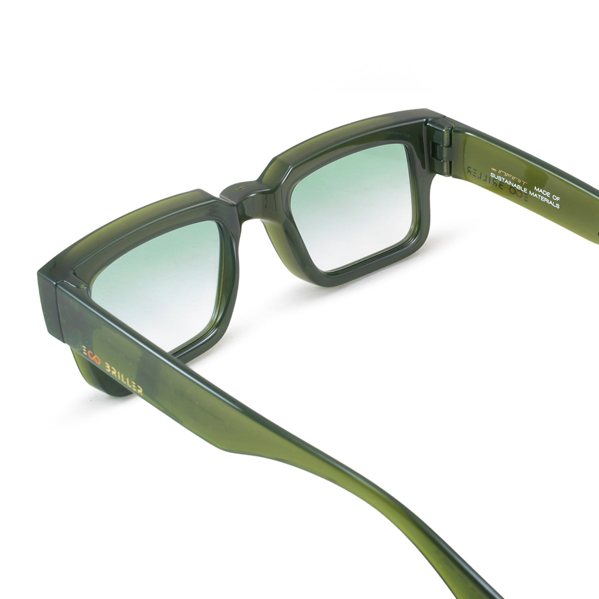 Exclamation Oliva Lente Verde Degrade Eco Sustentable