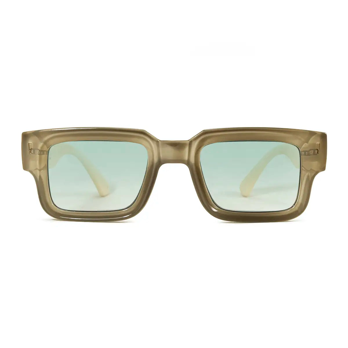 Exclamation 3D Milky Brown Lente Verde Degrade