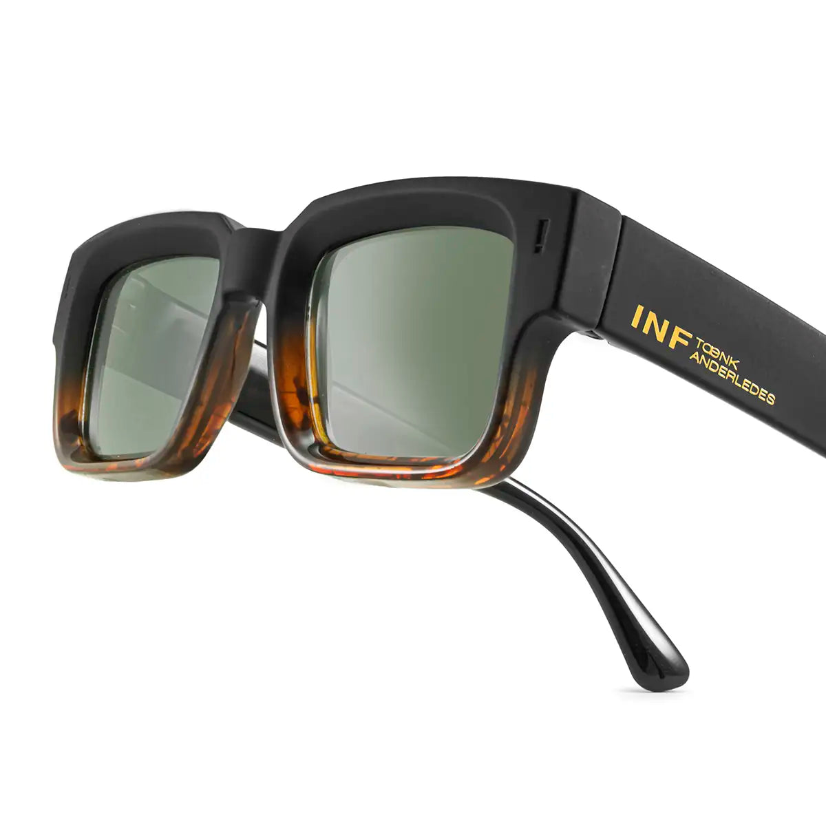 Exclamation Negro Mate Carey Lente Verde