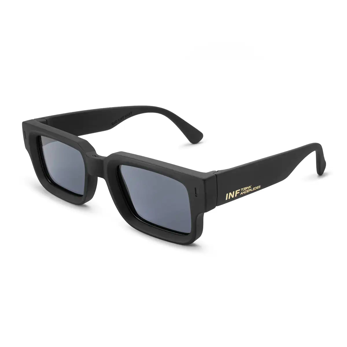 Exclamation Negro Mate Lente Gris