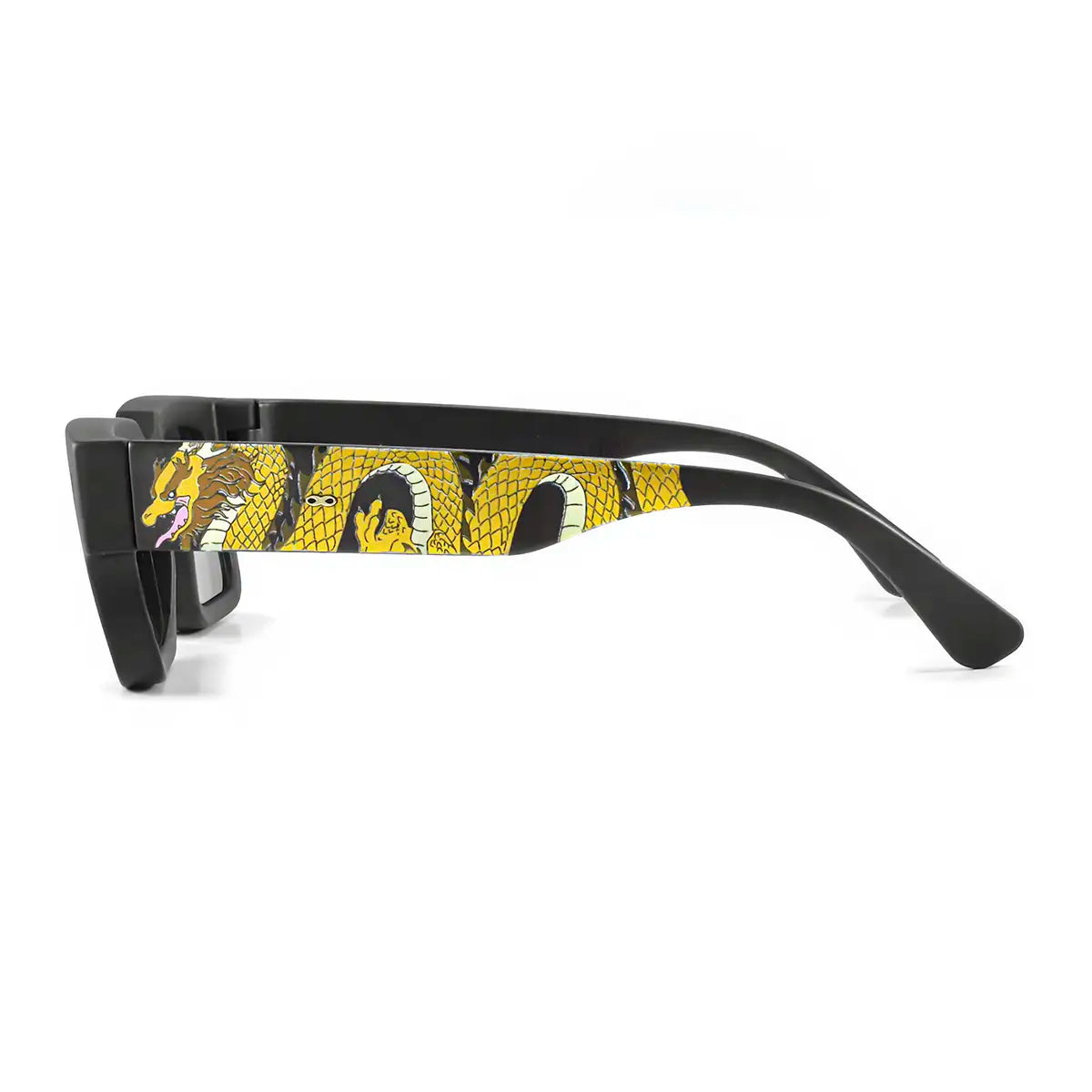 Exclamation Dragon Colors Negro Mate Lente Gris