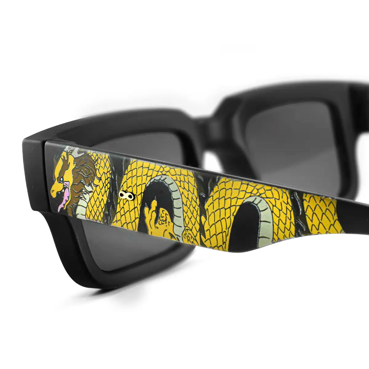 Exclamation Dragon Colors Negro Mate Lente Gris