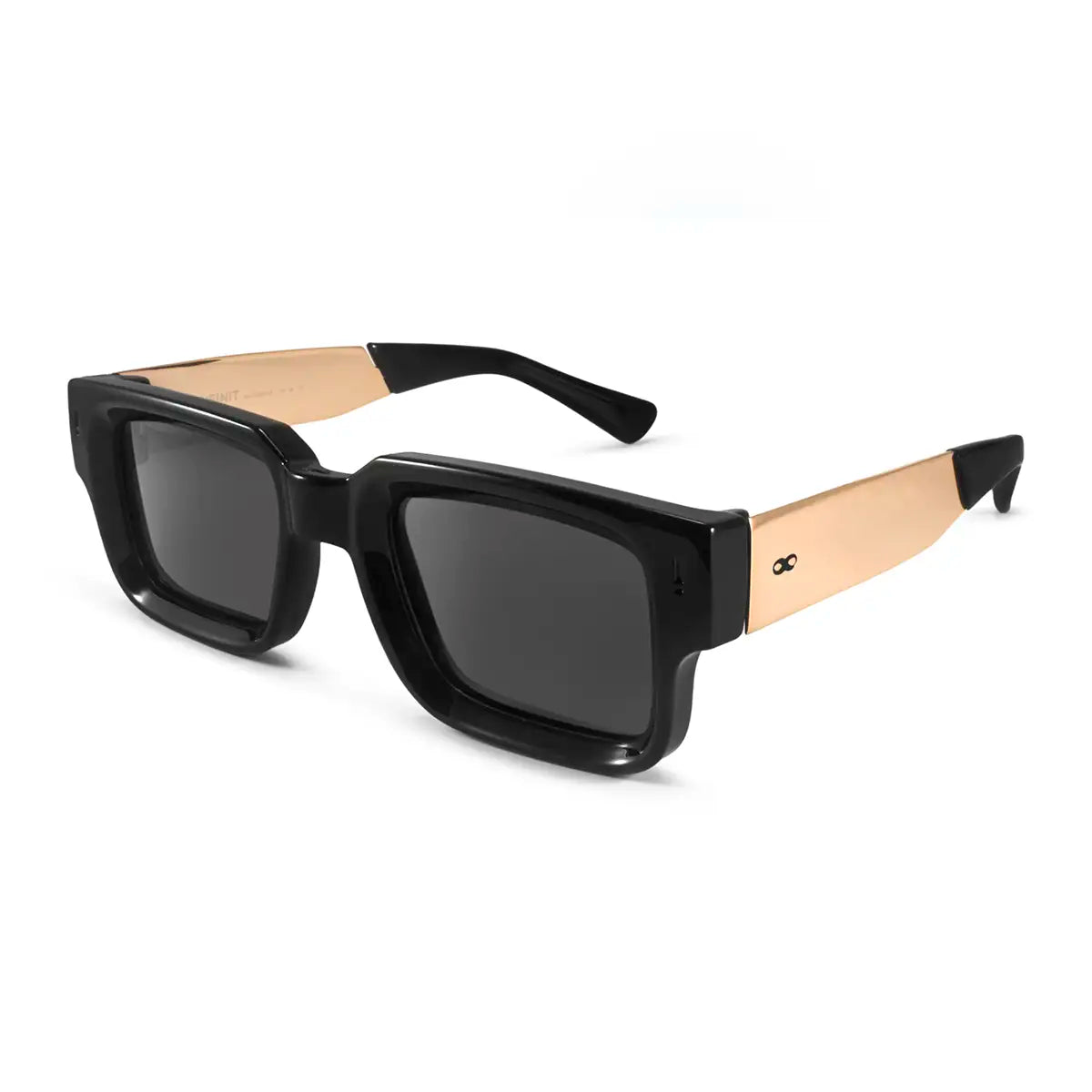 Exclamation Metal Negro Lente Gris