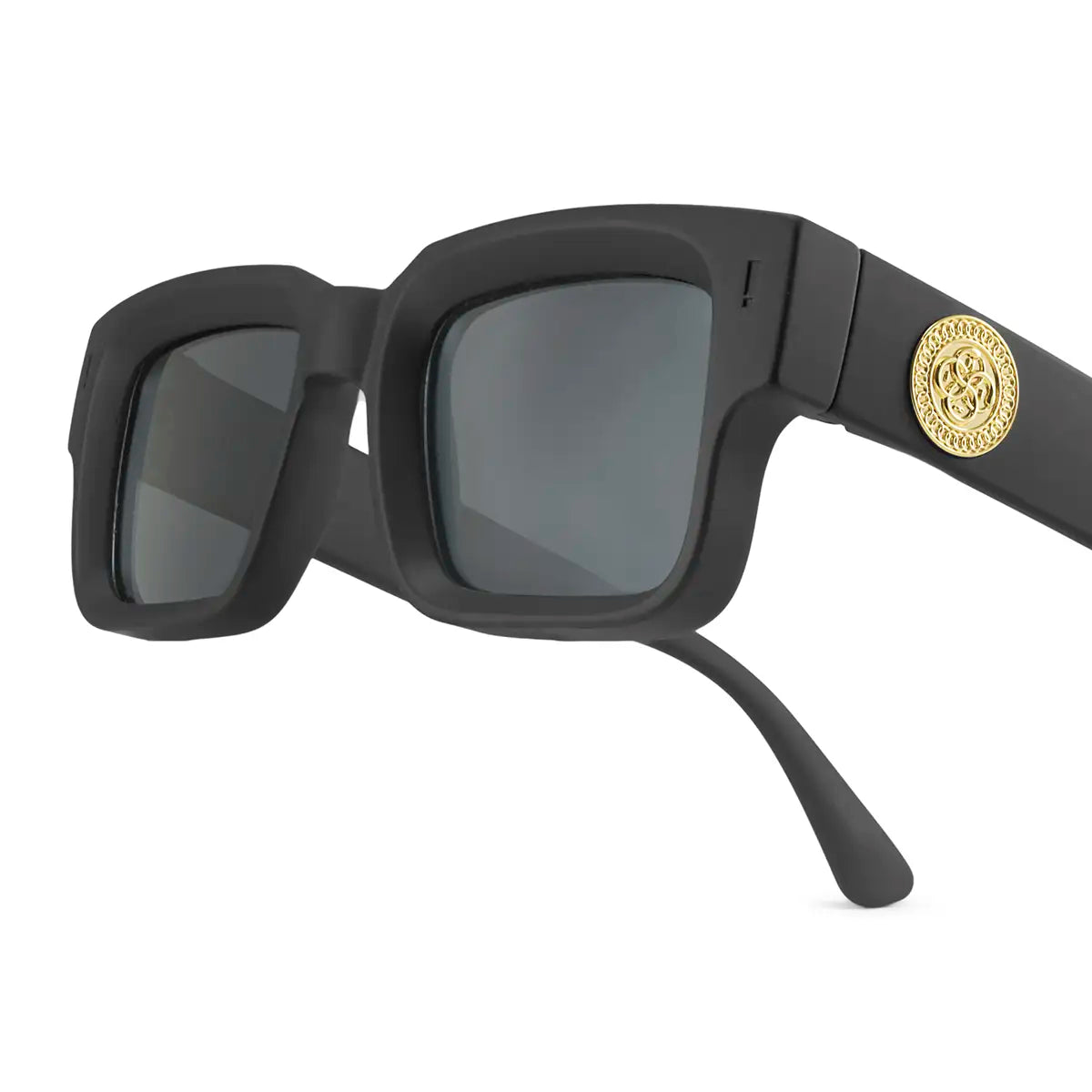 Exclamation Negro Mate Lente Gris Uroboro Metal