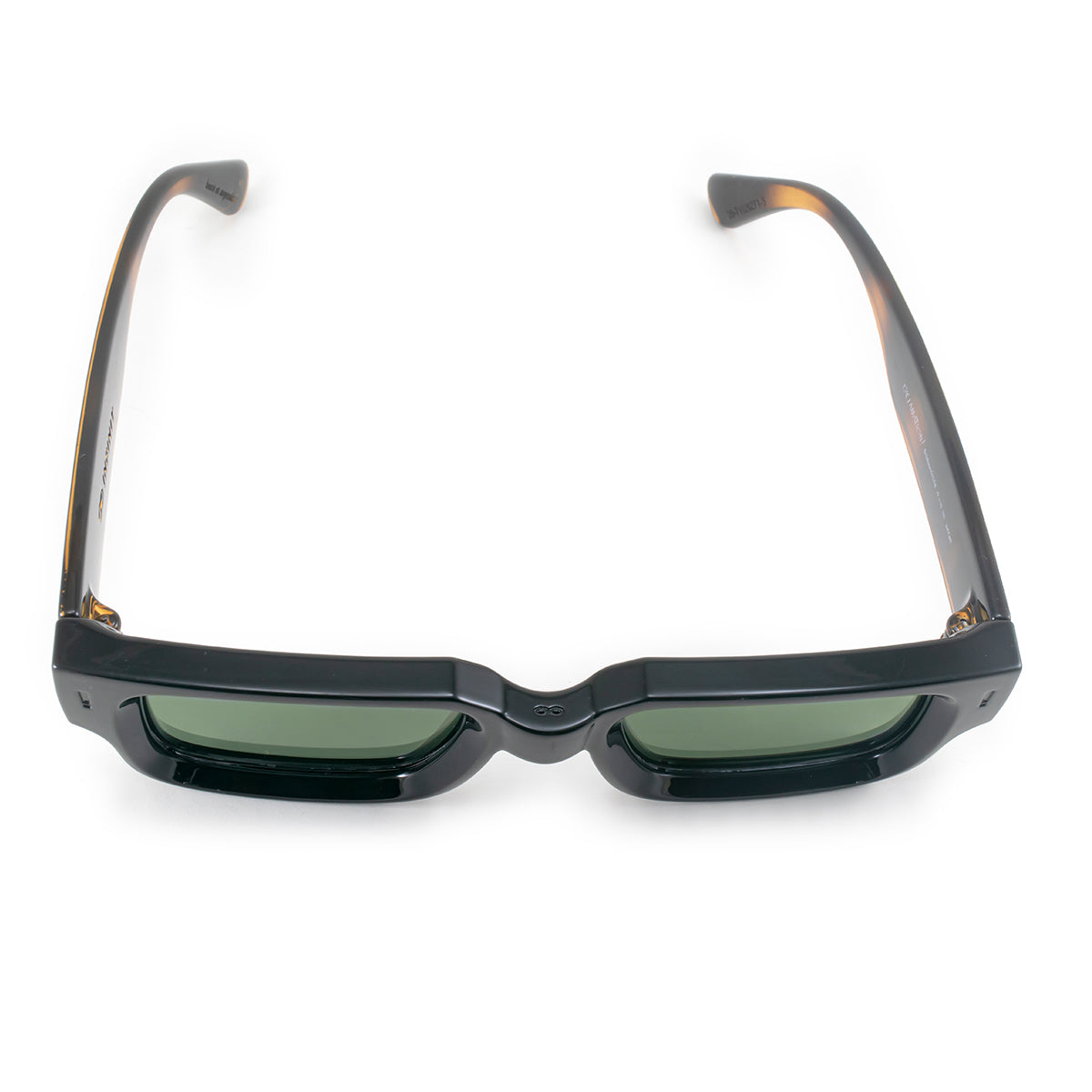 Exclamation Negro Brillo Carey Lente Verde Polarizado