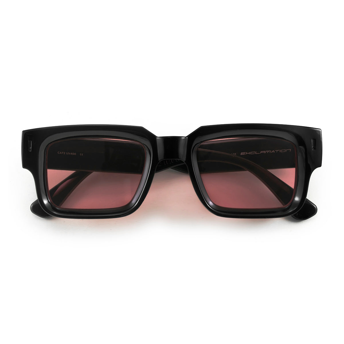 Exclamation Negro Brillo Lente Rosa - imagen 10