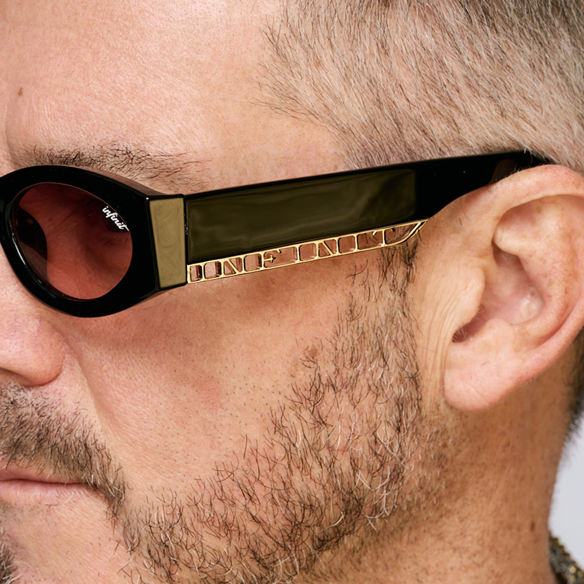 Florida Negro Brillo Lente Malbec Degrade