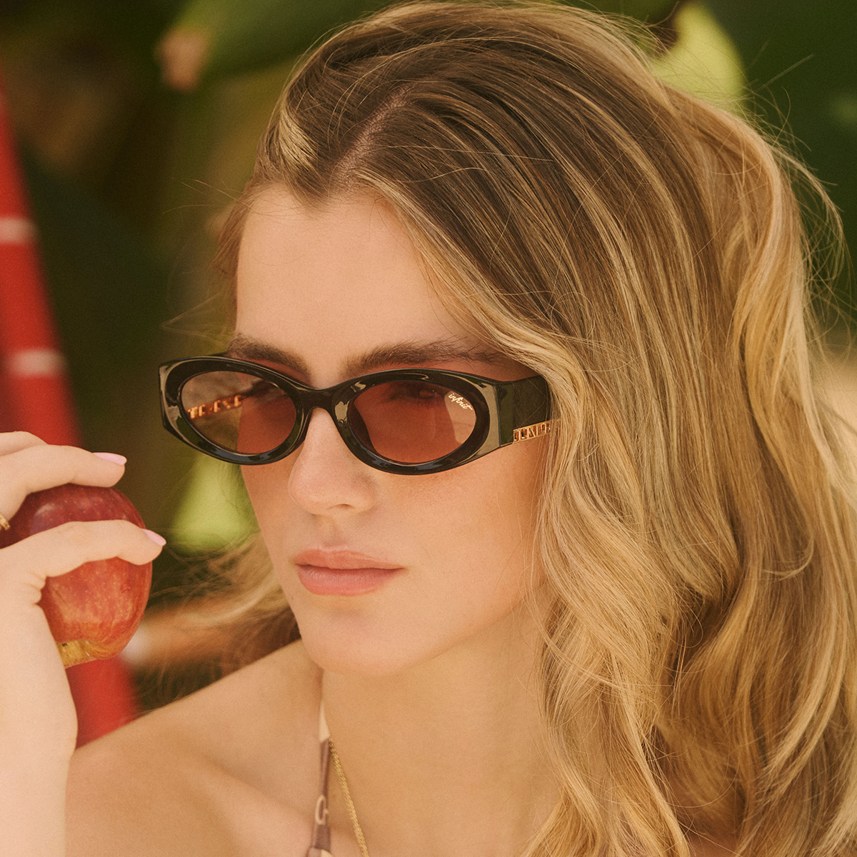 Florida Negro Brillo Lente Malbec Degrade