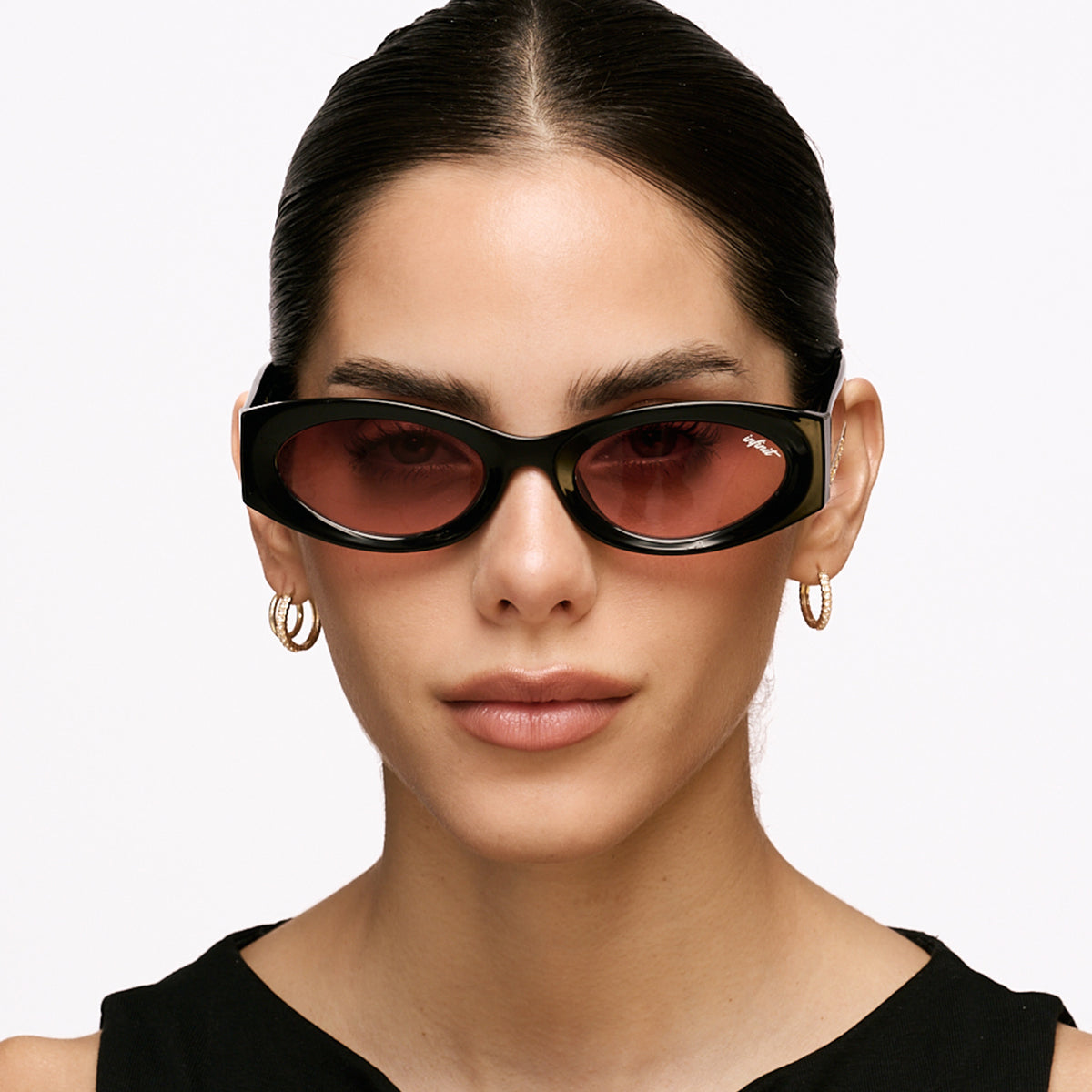 Florida Negro Brillo Lente Malbec Degrade