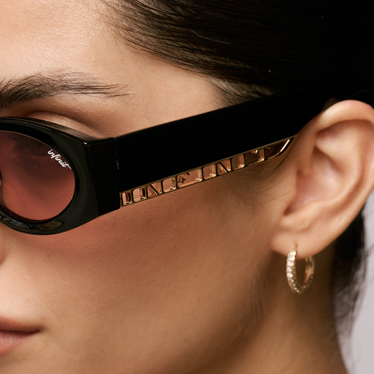 Florida Negro Brillo Lente Malbec Degrade