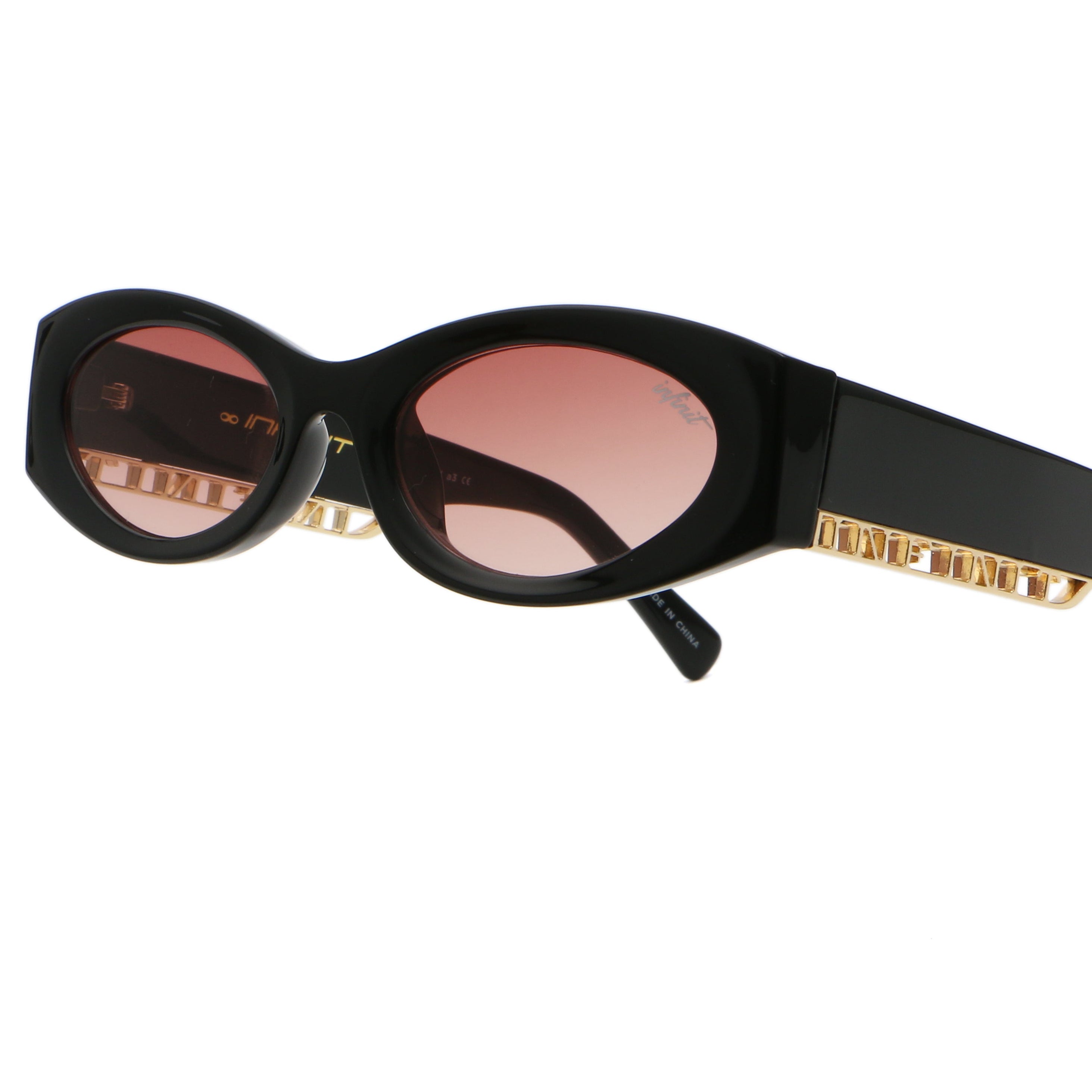 Florida Negro Brillo Lente Malbec Degrade