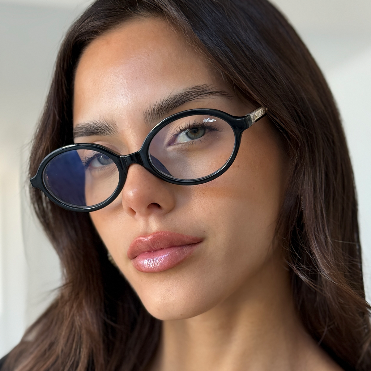 Anteojos Filtro Luz Azul Fokus Negro Brillo con Antireflejo