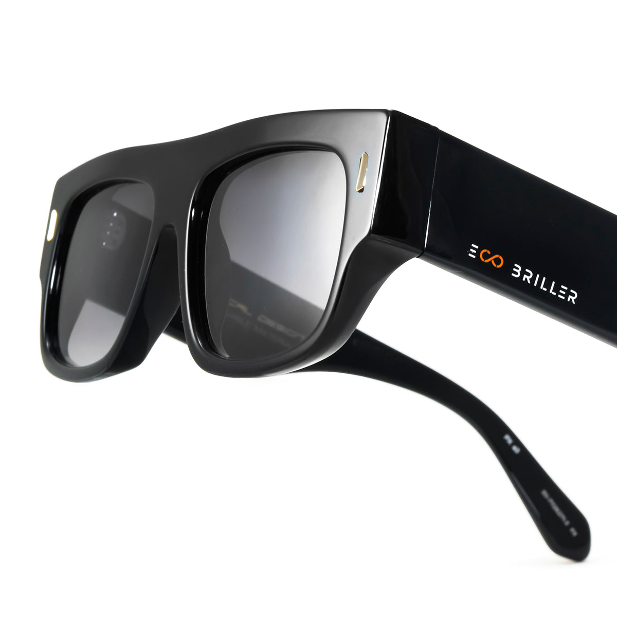 Glasgow Negro Brillo Lente Gris Degrade Eco Sustentable - imagen 5