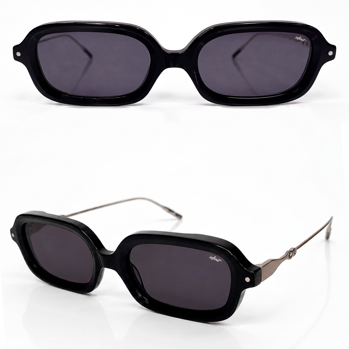Glyze Bold Negro Lente Gris