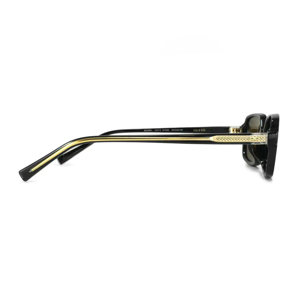 Glyze Negro Brillo Lente Marron