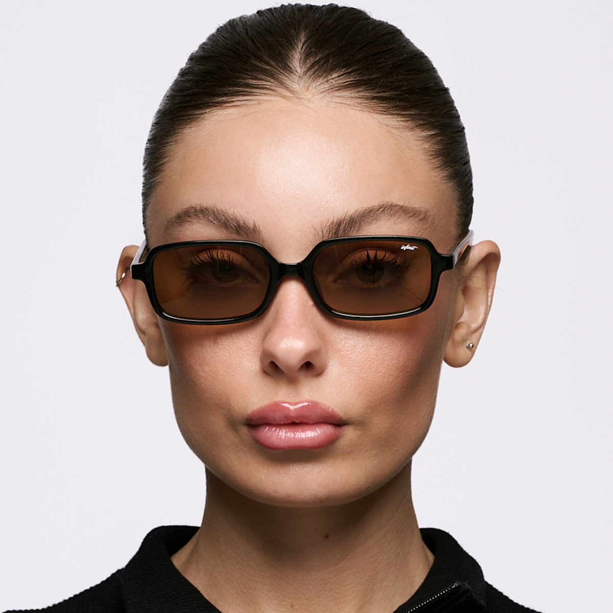 Glyze Negro Brillo Lente Marron