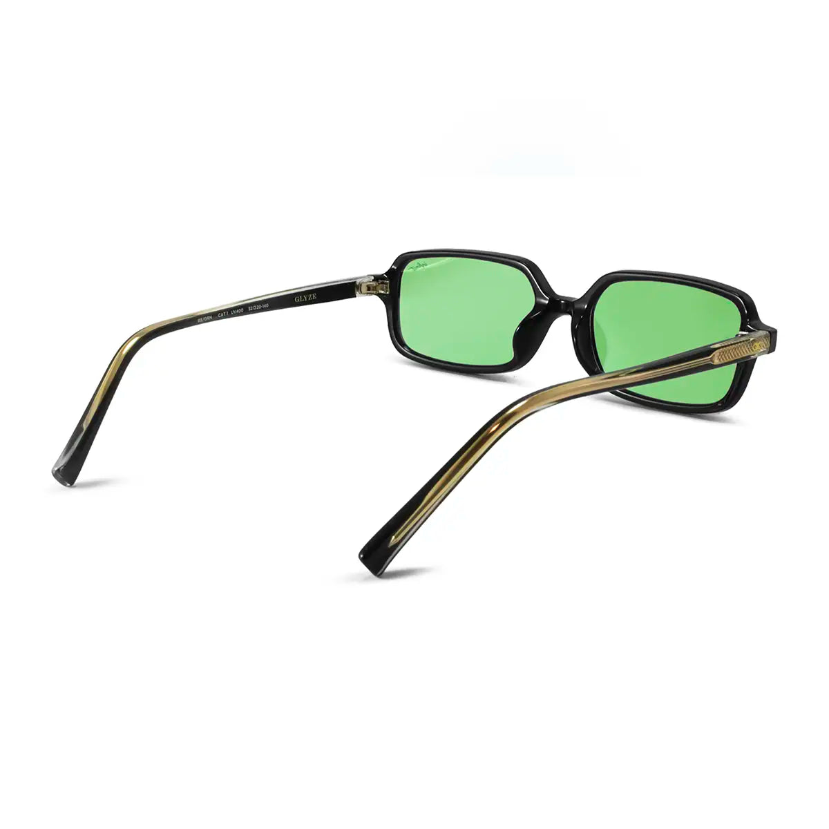 Glyze Negro Brillo Lente Verde