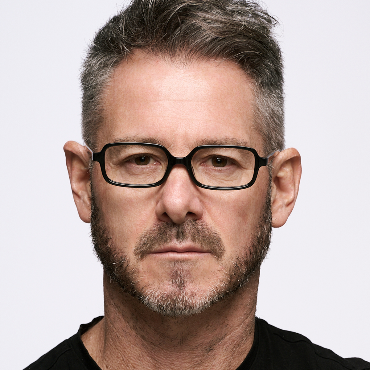 Anteojos Filtro Luz Azul Glyze Negro Brillo con Antireflejo