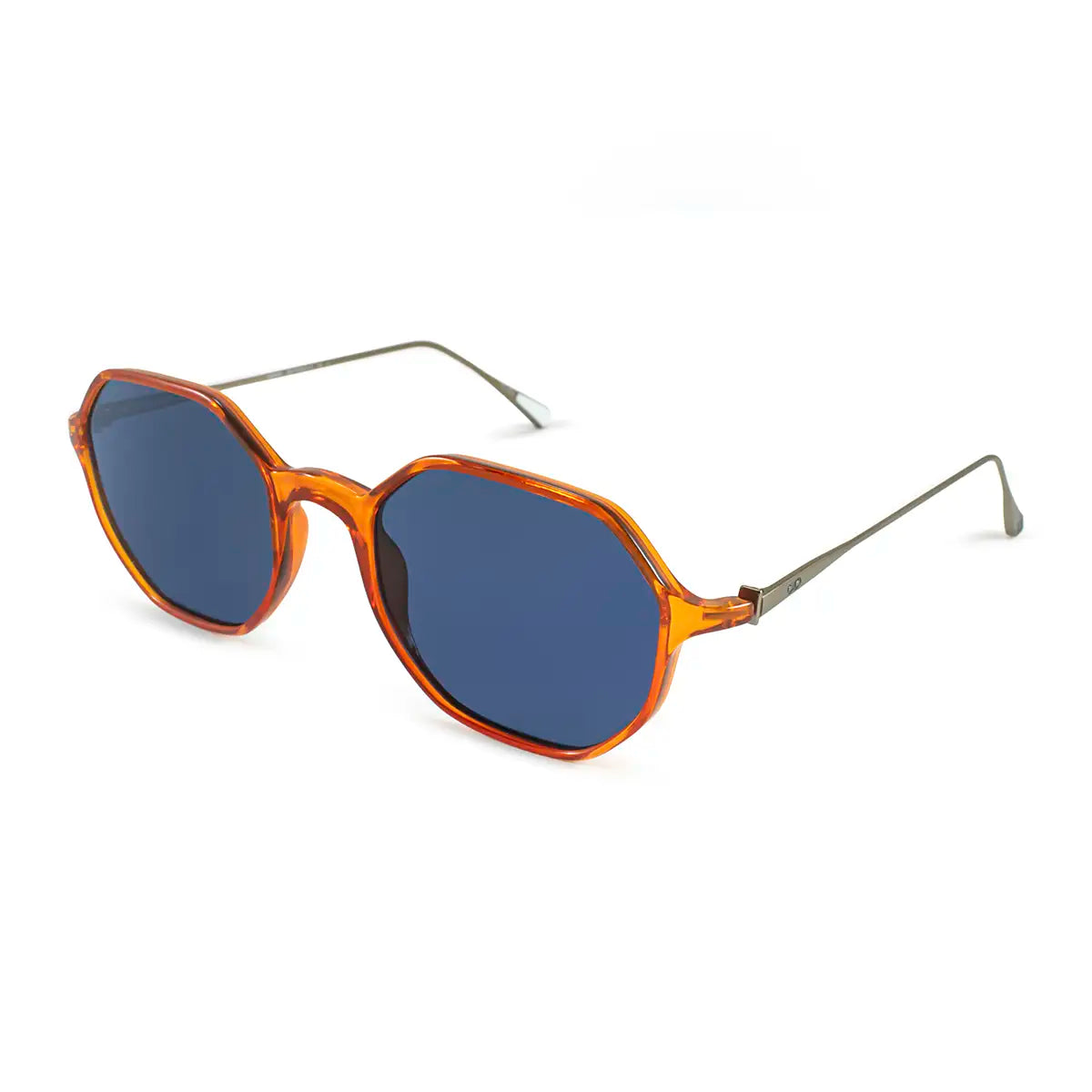 Hexa Caramelo Lente Azul