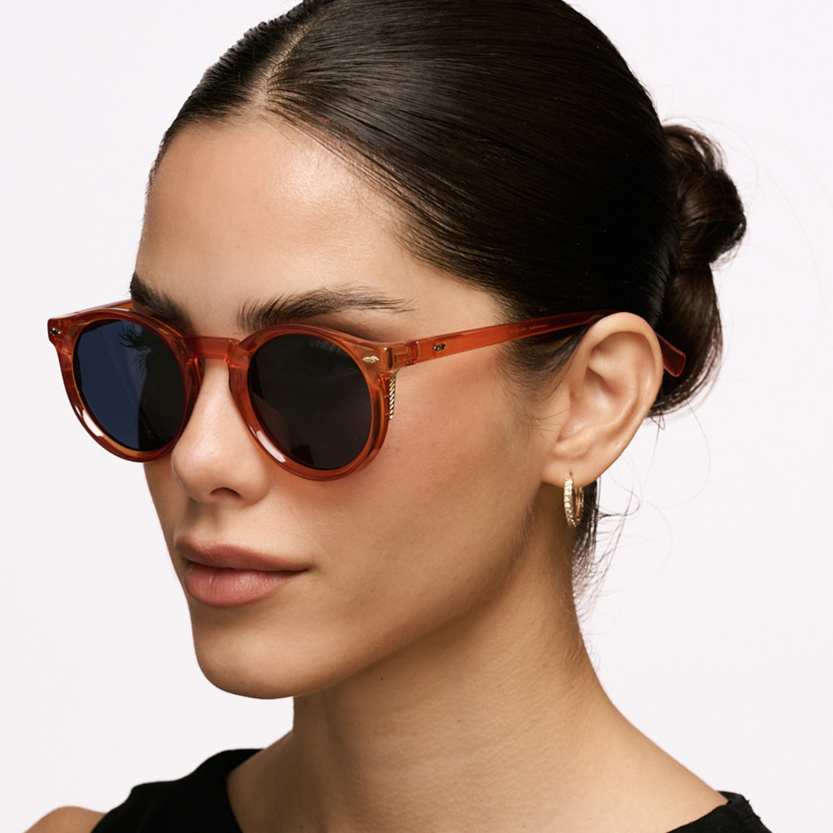 Holbox Caramelo Lente Azul