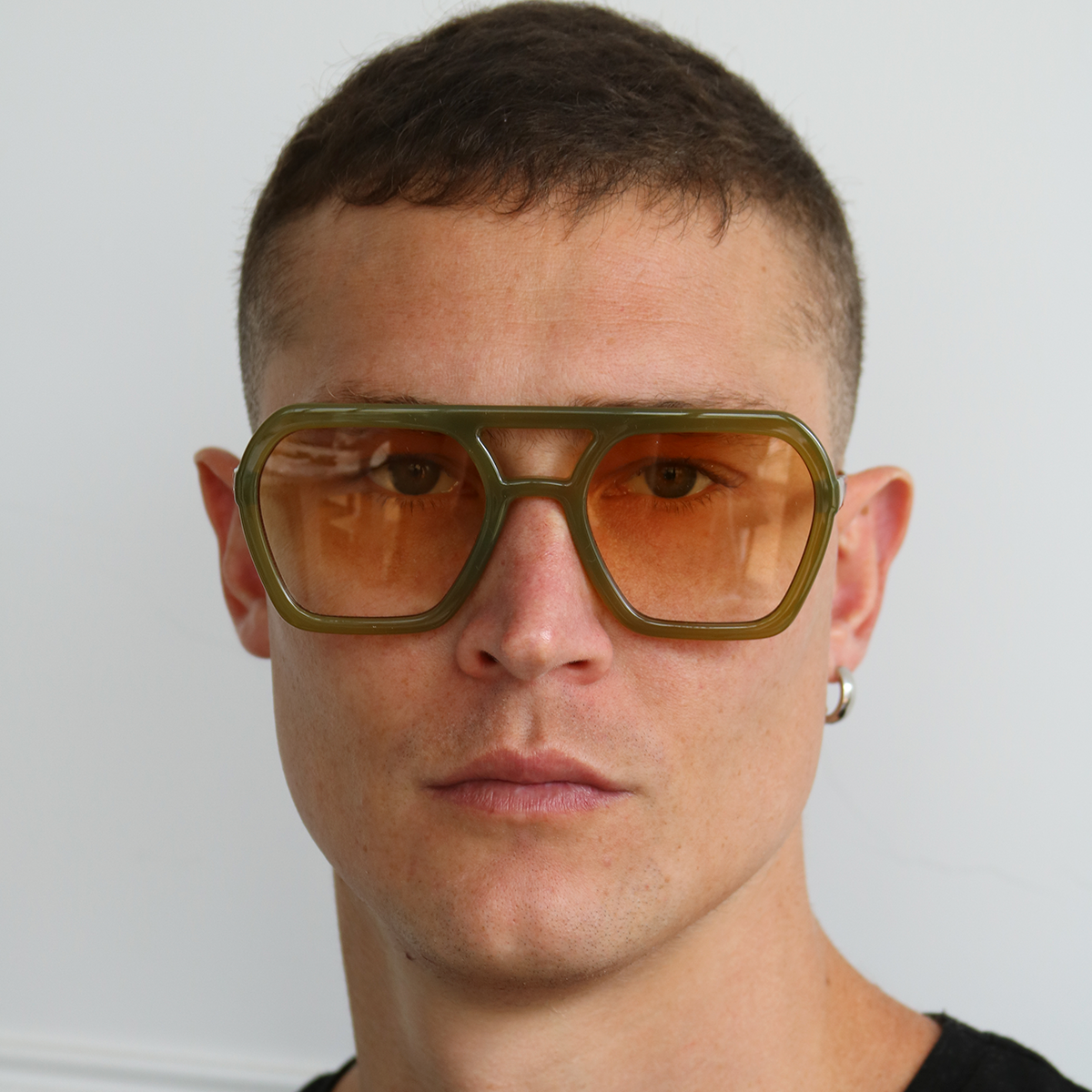 Lyon Metal Milky Brown Lente Naranja Degrade