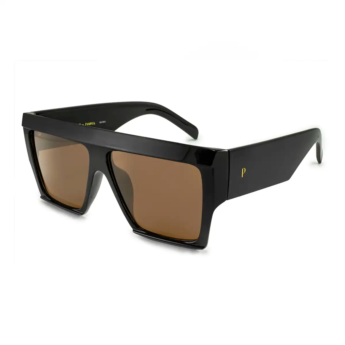 Ibiza Negro Brillo Lente Marron By Pampita