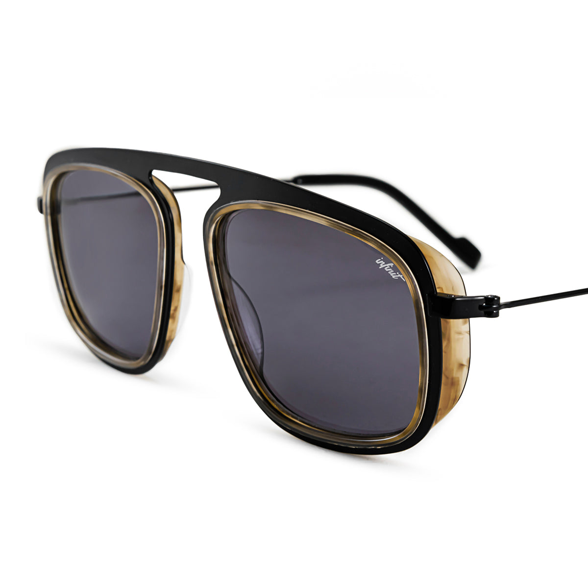 Imola Negro Mate Lente Gris