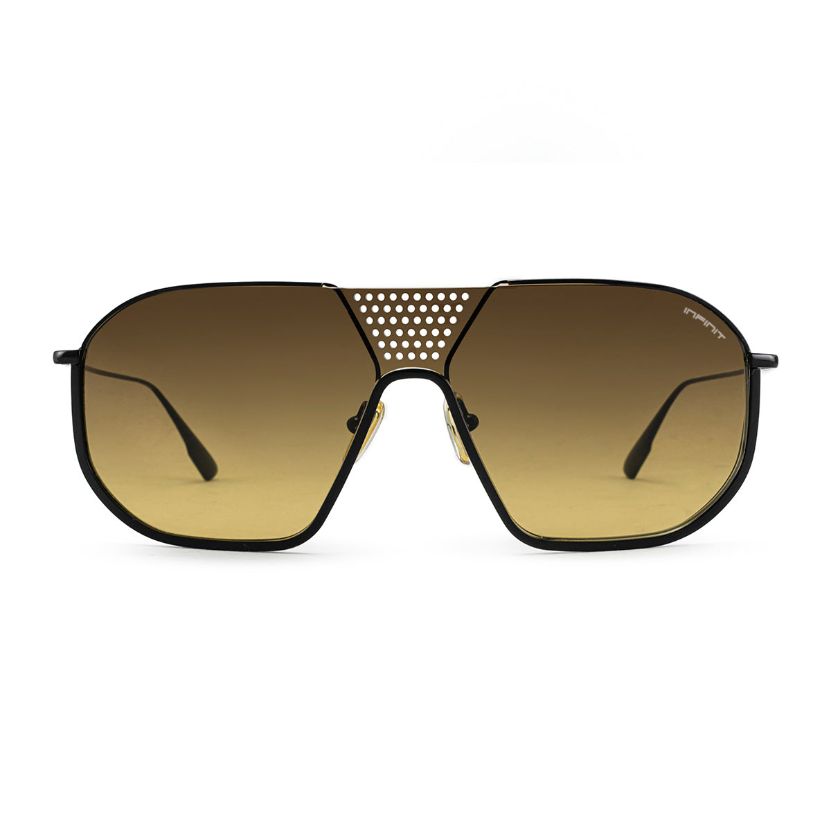 Indianapolis Negro Brillo Lente Marron Degrade