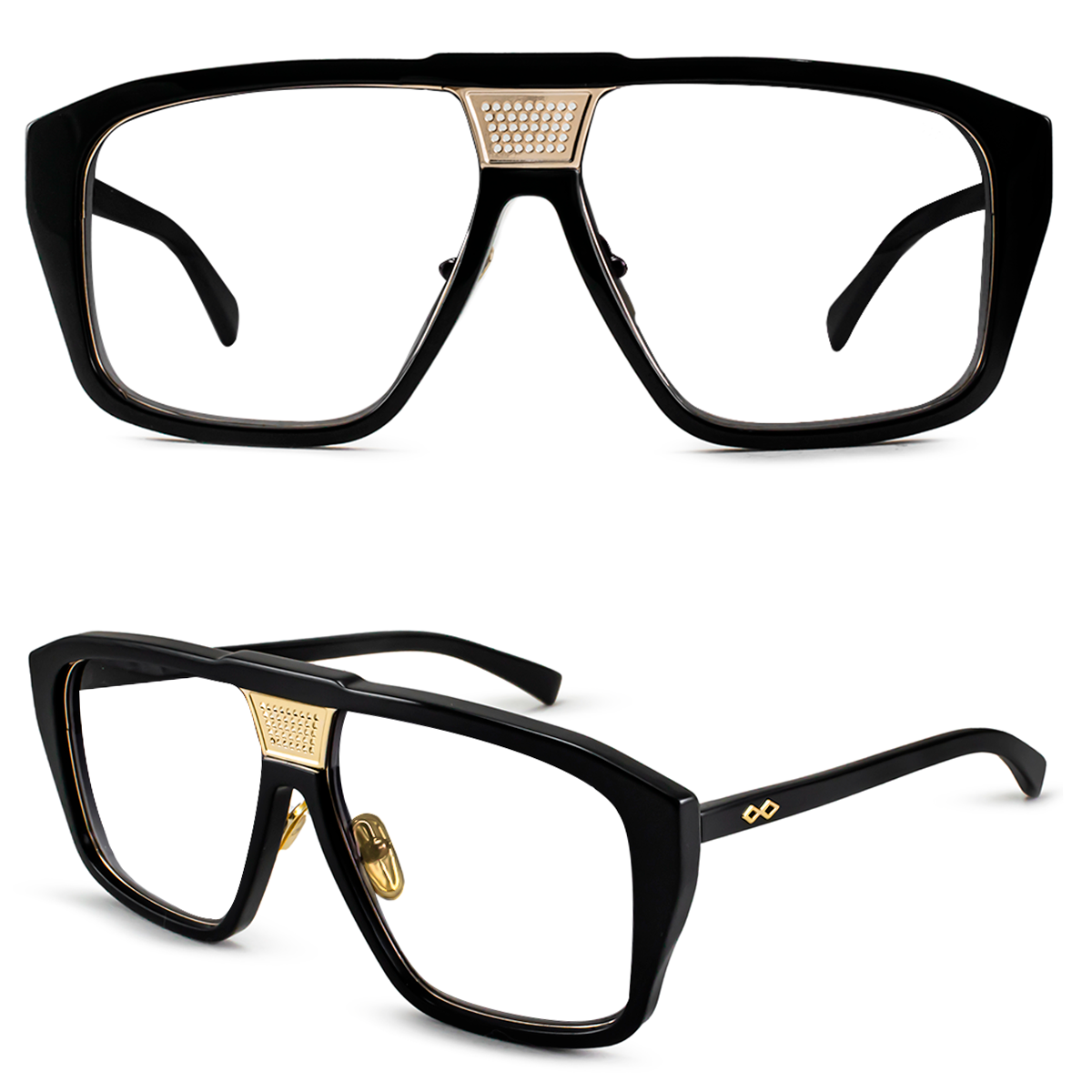 Armazon Interlagos Negro Brillo