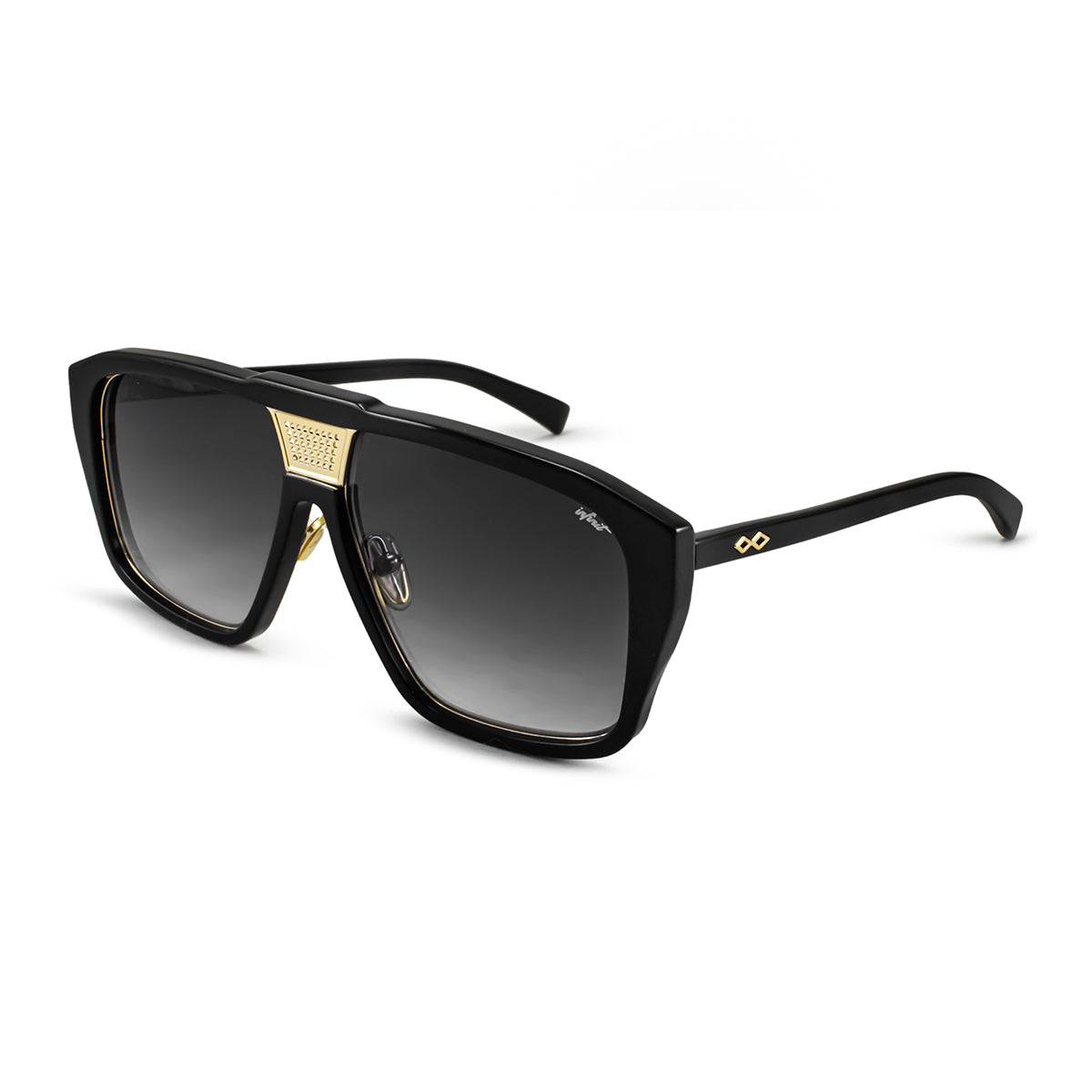Interlagos Negro Brillo Lente Gris Degrade