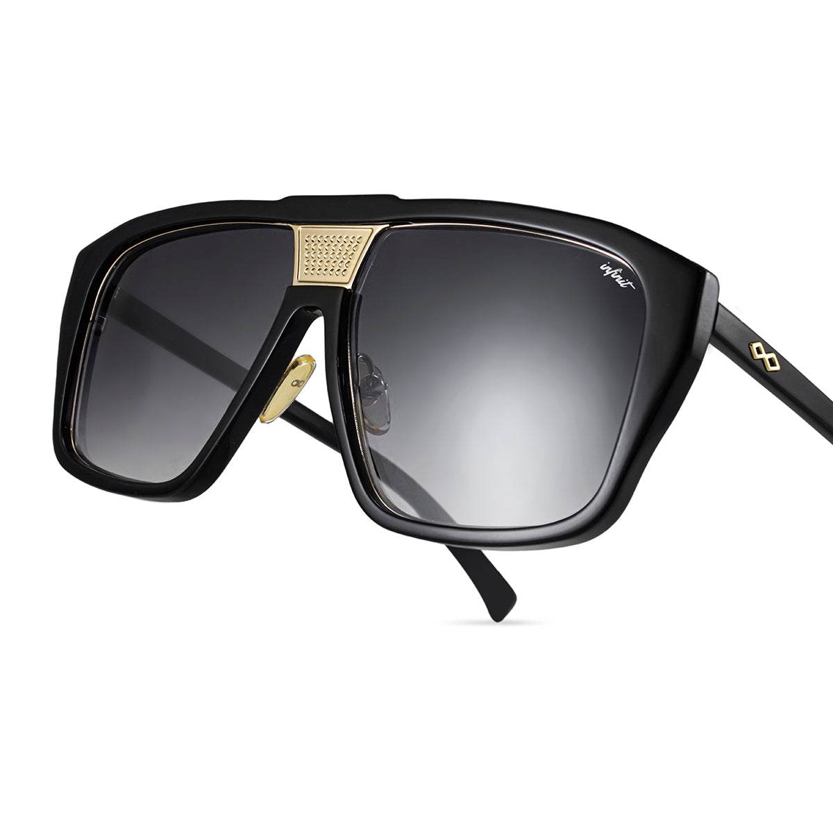 Interlagos Negro Brillo Lente Gris Degrade