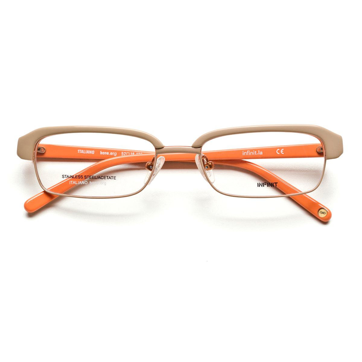 Armazon Italiano Beige Naranja Infinit