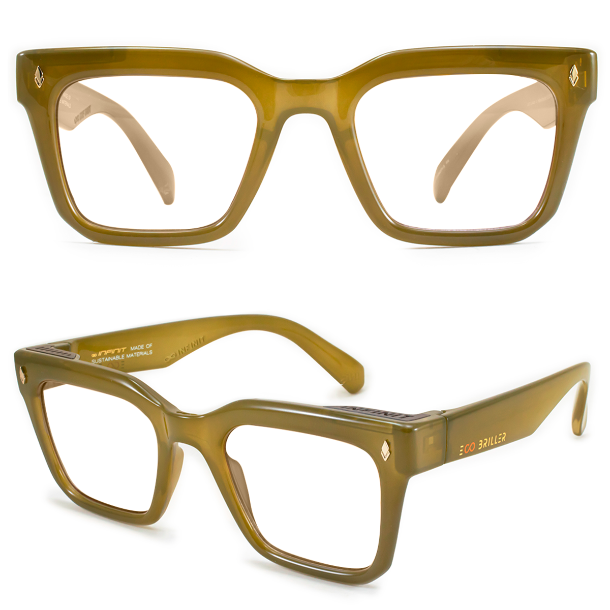 Anteojos Filtro Luz Azul Jacobs Milky Brown