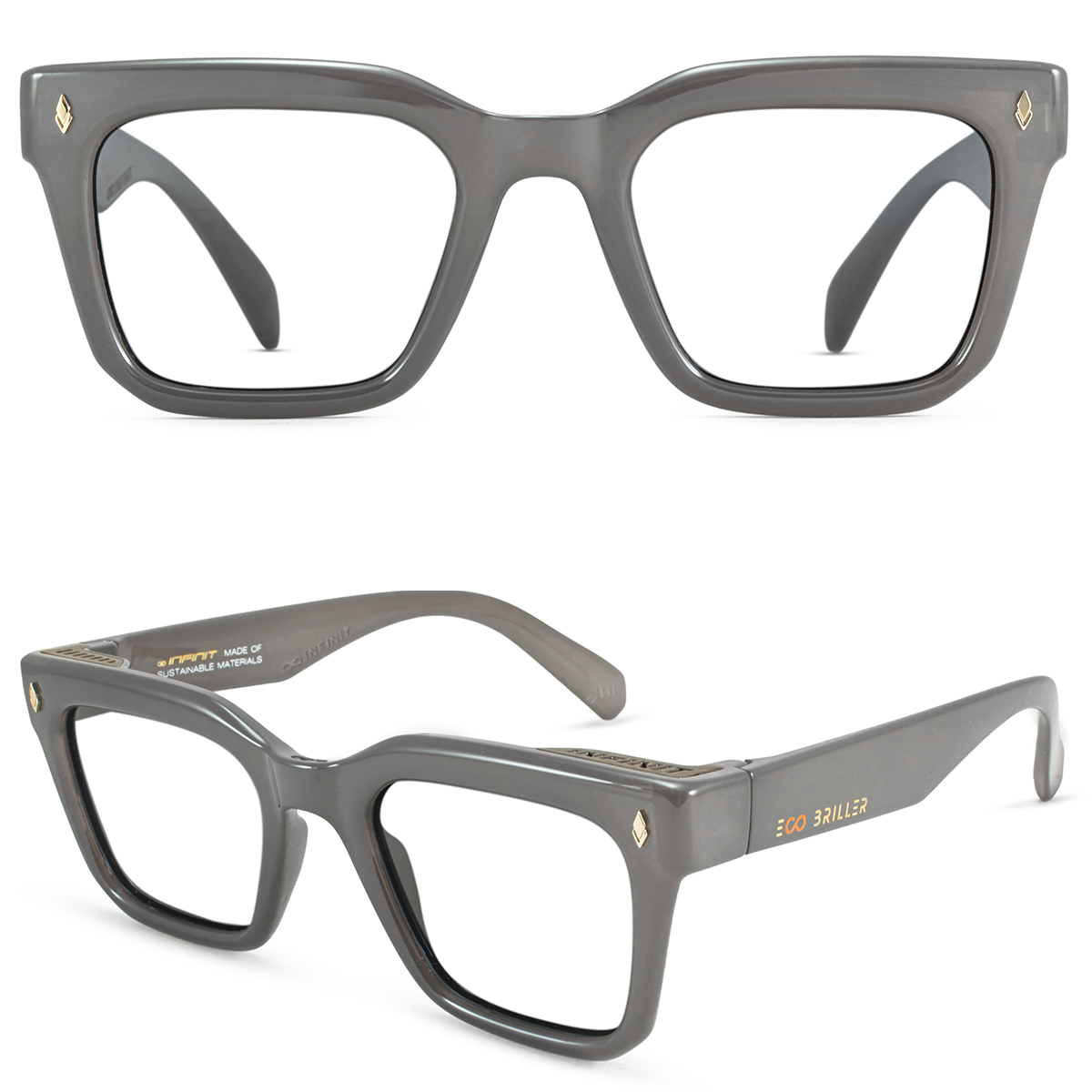 Anteojos Filtro Luz Azul Jacobs Gris Pastel