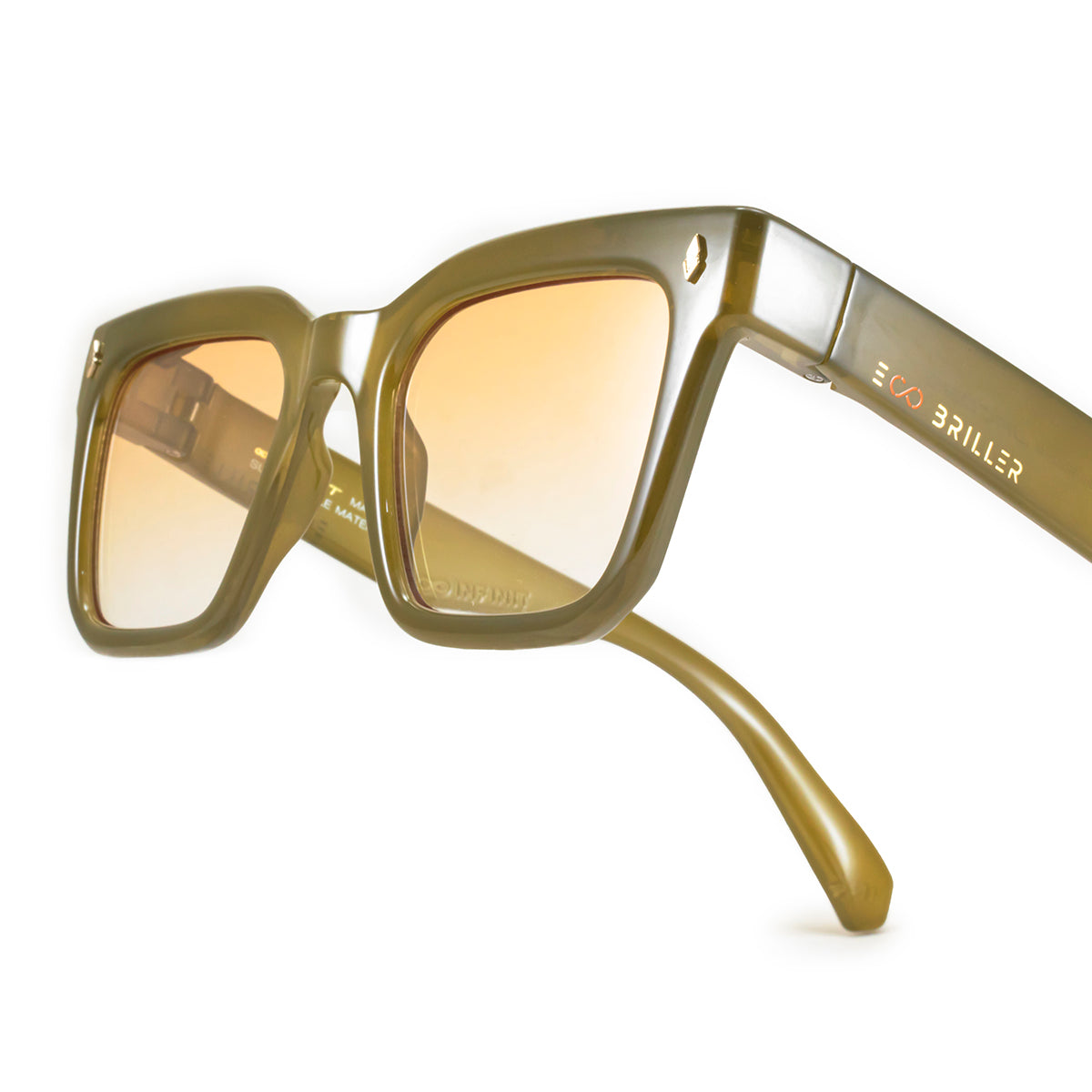 Jacobs Milky Brown Lente Naranja Degrade Eco Sustentable