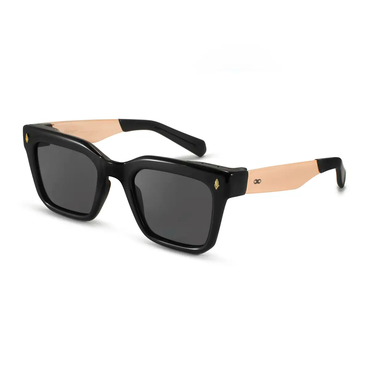 Jacobs Metal Negro Lente Gris